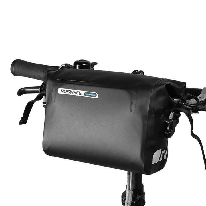 ROSWHEEL Bag handlebar basket حقيبة امامية للدراجات الهوائية تركب على الدركسون - دراجتي للدراجات الهوائية