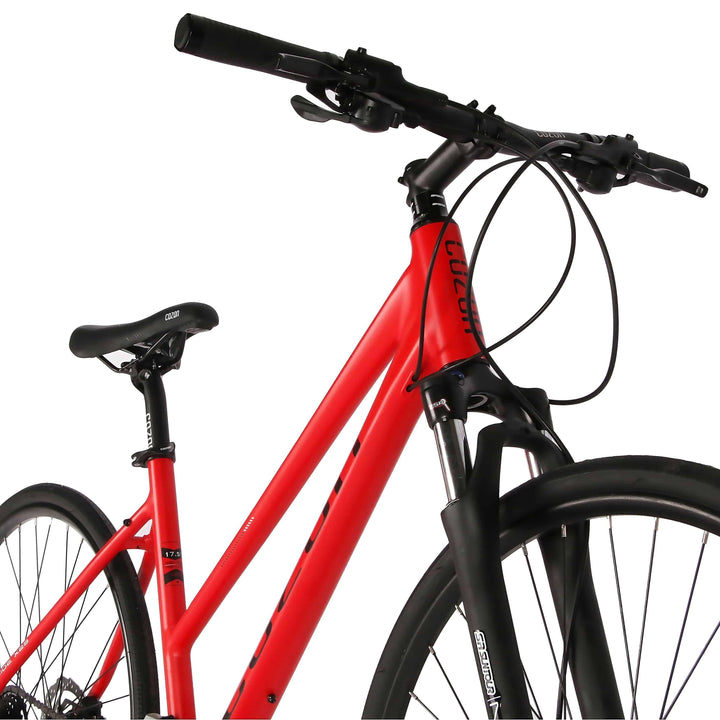 دراجة هوائية للنساء من كوزون - hybrid bike girl frame - دراجتي للدراجات الهوائية