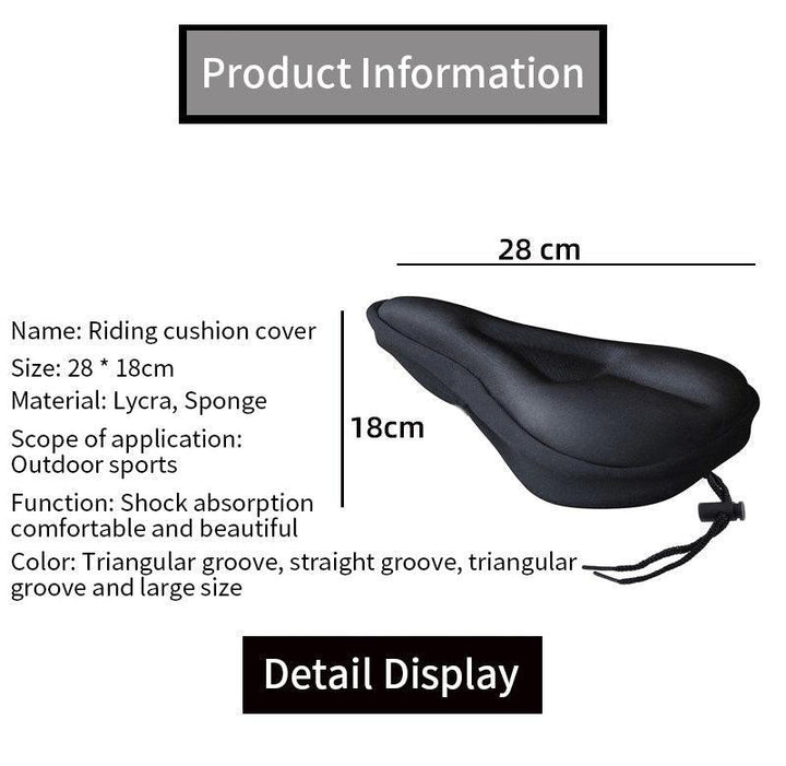 COZON Gel Bike Seat Cover - دراجتي للدراجات الهوائية