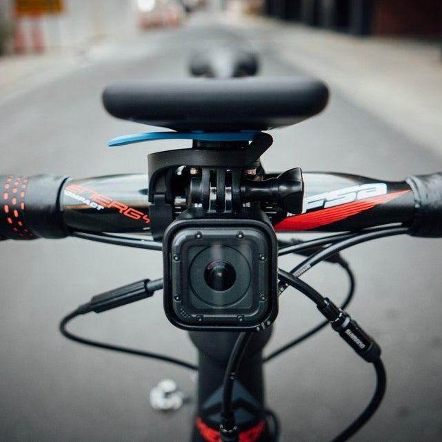 وصلة لتثبيت الكاميرا / مصابيح الدراجة (للقاعدة المتقدمة) - دراجتي للدراجات الهوائية