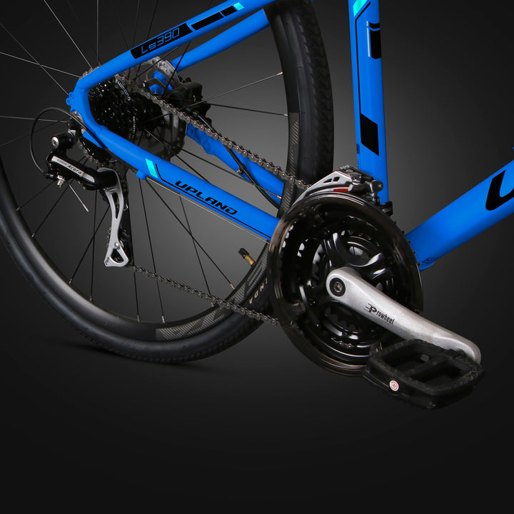 دراجة  هوائية هجين | UPLAND LS390 BLUE - دراجتي للدراجات الهوائية