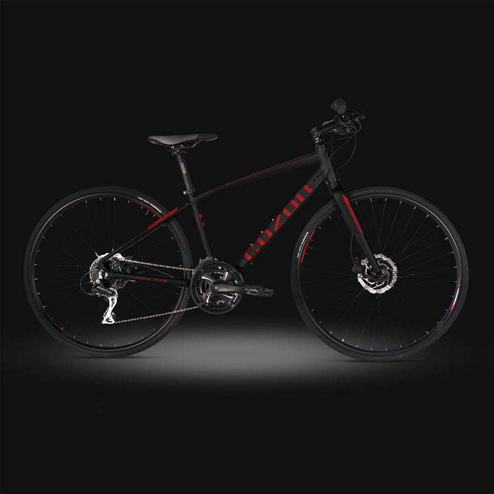 دراجة هوائية هجين كوزون اسود - Cozon hybrid bike x3s§
