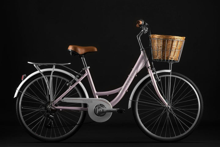 دراجة نسائية كريستال وردي - دراجتي للدراجات الهوائية