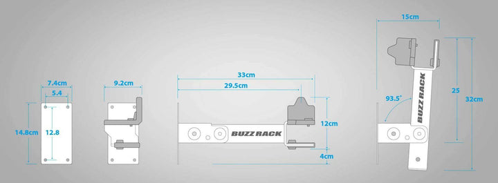 حامل اغراض للسيارات - p10 BUZZ RACK CARRIER - دراجتي للدراجات الهوائية