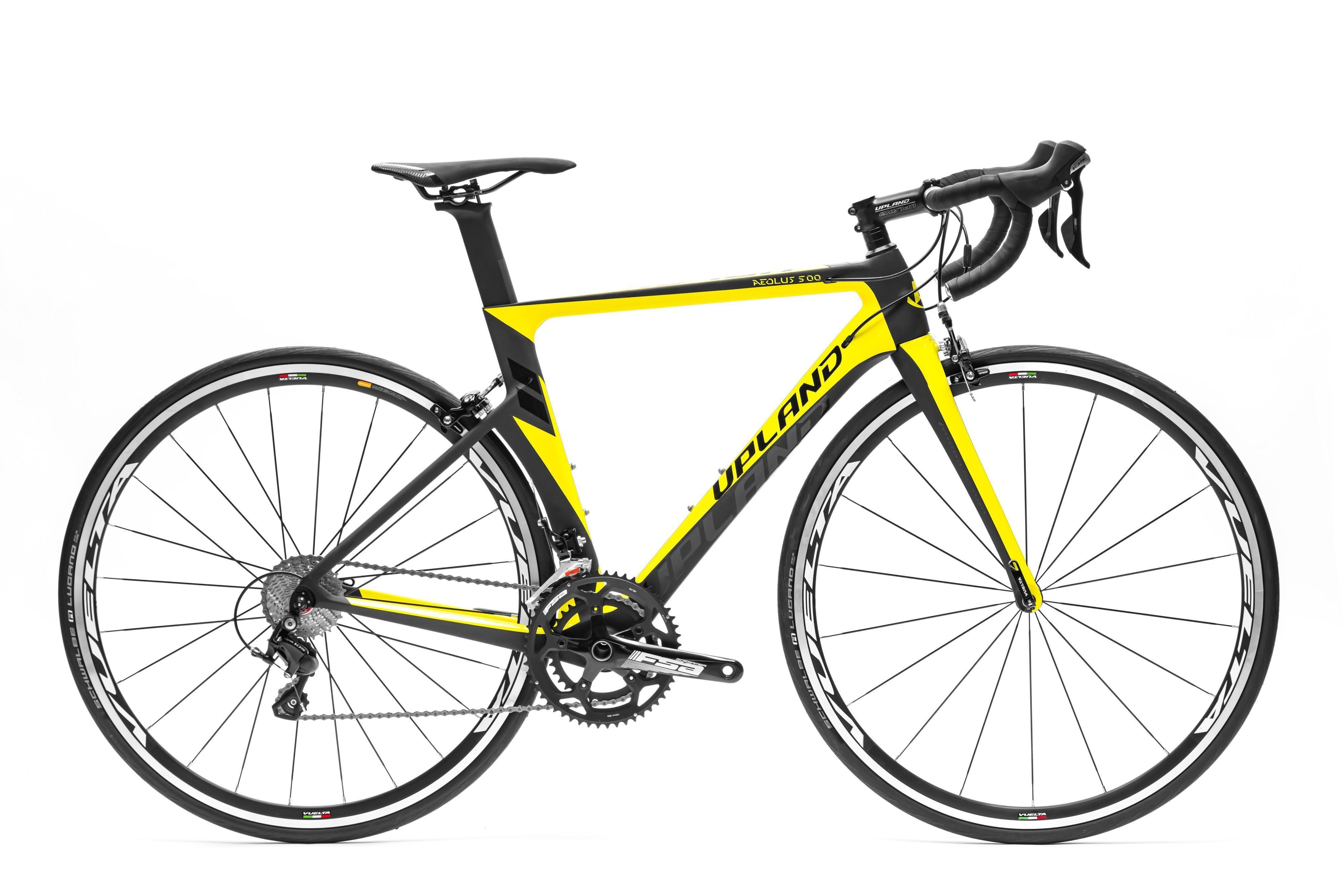 Upland carbon fiber road bike is very light