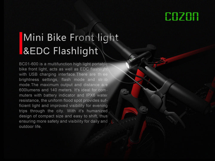 Increase front light انارة امامية للدراجات الهوائية - دراجتي للدراجات الهوائية