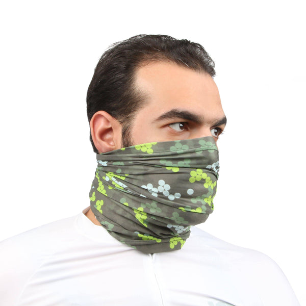 قناع حماية للوجه - LOT Scarf CAMO GREEN - دراجتي للدراجات الهوائية