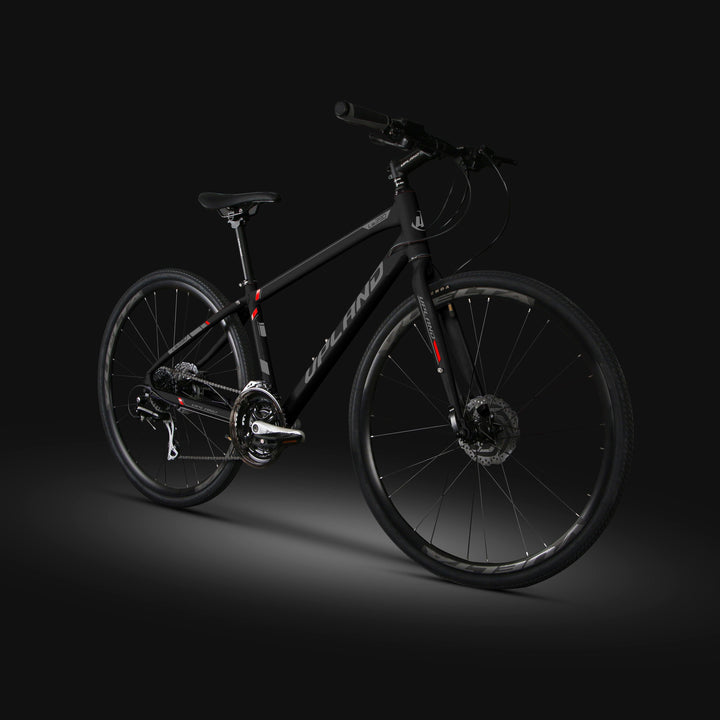دراجة هوائية رياضية | UPLAND LS390 BLACK - دراجتي للدراجات الهوائية
