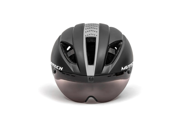 MUTECH GH-01 bike helmet with integrated sunglasses خوذة للدراجة الهوائية - دراجتي للدراجات الهوائية