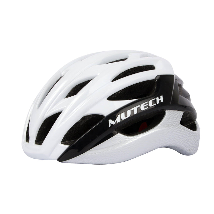 MUTECH HELMET BLACK- WHITE | خوذة للدراجة الهوائية - دراجتي للدراجات الهوائية