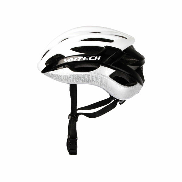 MUTECH HELMET BLACK- WHITE | خوذة للدراجة الهوائية - دراجتي للدراجات الهوائية