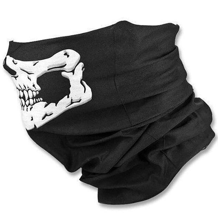Face Mask Shield Skull Ghost - دراجتي للدراجات الهوائية