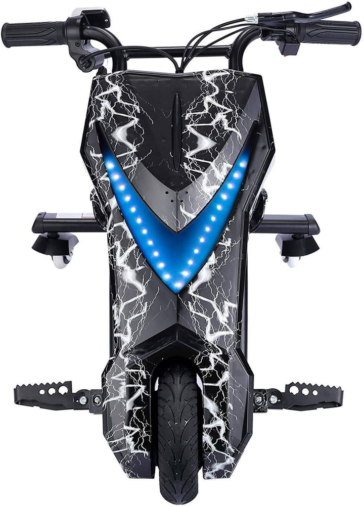 سكوتر اسود ابيض 36 | Black flash scooters 36v - دراجتي للدراجات الهوائية